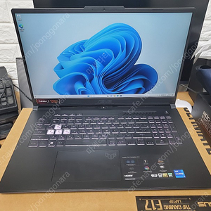 Asus F17 노트북 판매 합니다