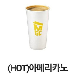 메가커피 아메리카노 hot 1000원