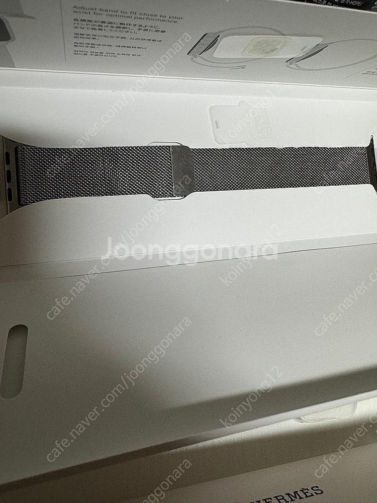 애플워치8 에르메스 45mm 실버--4