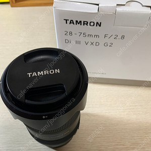 탐론 28-75 f2.8 g2 렌즈 풀박