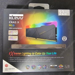 KLEVV CRAS X RGB DDR4 3600 32GB(16x2)