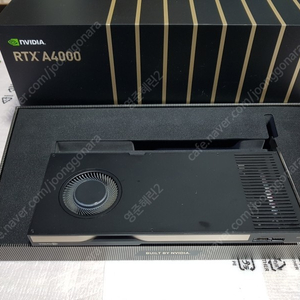 [AS남음_박스]쿼드로 RTXA4000 ( QUADRO RTX A4000 ) DDR6 16G 판매합니다