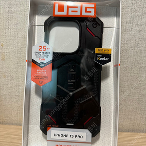 UAG 아이폰15 프로 모나크 케블라 맥세이프 케이스