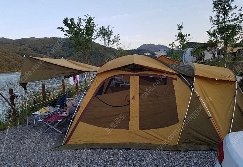 코베아 오클랜드 EXT 리빙쉘 텐트 판매합니다 거실형