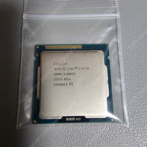 i7 3770 + H77보드(전면3.0헤더x) + 트리니티 쿨러 + DDR3 4Gx4(16G) 일괄판매