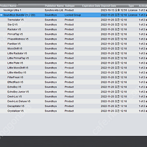 Soundtoy 5.3 및 기타 플러그인 양도합니다@@@