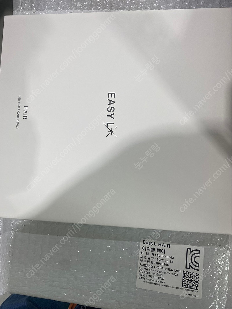 이지엘 헤어 LED두피관리기 홈케어 두피탄력 모발관리기--3