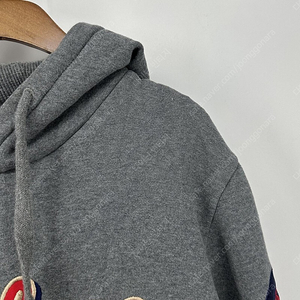 MLB 뉴욕 양키스 기모 후드티 (100 size / GRAY)