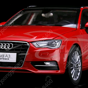 CM모델 1:18 Audi A3 Sportback Red