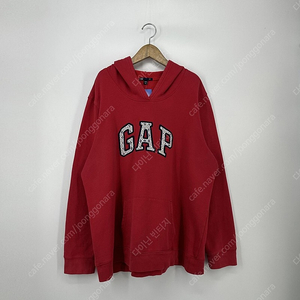 GAP 갭 로고 후드티 (2XL size / RED)