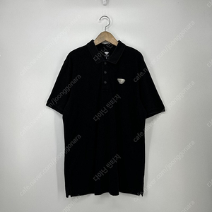 다이나핏 카라 티셔츠 (XL size / BLACK)