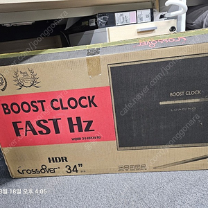 크로스오버 34인치 모니터 3419UM AHLPS BOOST CLOCK HDR