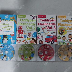 Teddypen Flashcards 테디펜플래쉬카드 1~4집+cd4장