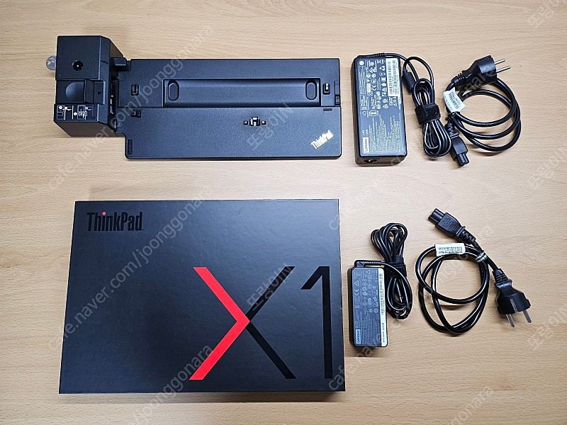 Lenovo ThinkPad X1 Carbon 7세대, CPU i7/SSD 512GB/RAM 16GB + 도킹스테이션 포함/별도 판매