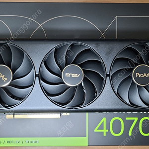 ASUS ProArt 지포스 RTX 4070Ti 팝니다