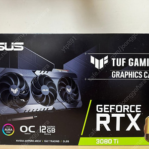 ASUS TUf RTX3080ti 미개봉 새제품 팝니다(69만원)