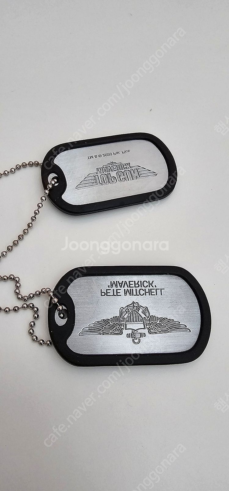 탑건 매버릭 F-14 키링, 군번줄 판매합니다.--3