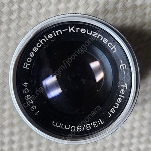 ROESCHLEIN-KREUZNACH TELENAR 3,8/90 M39 / PAXETTE