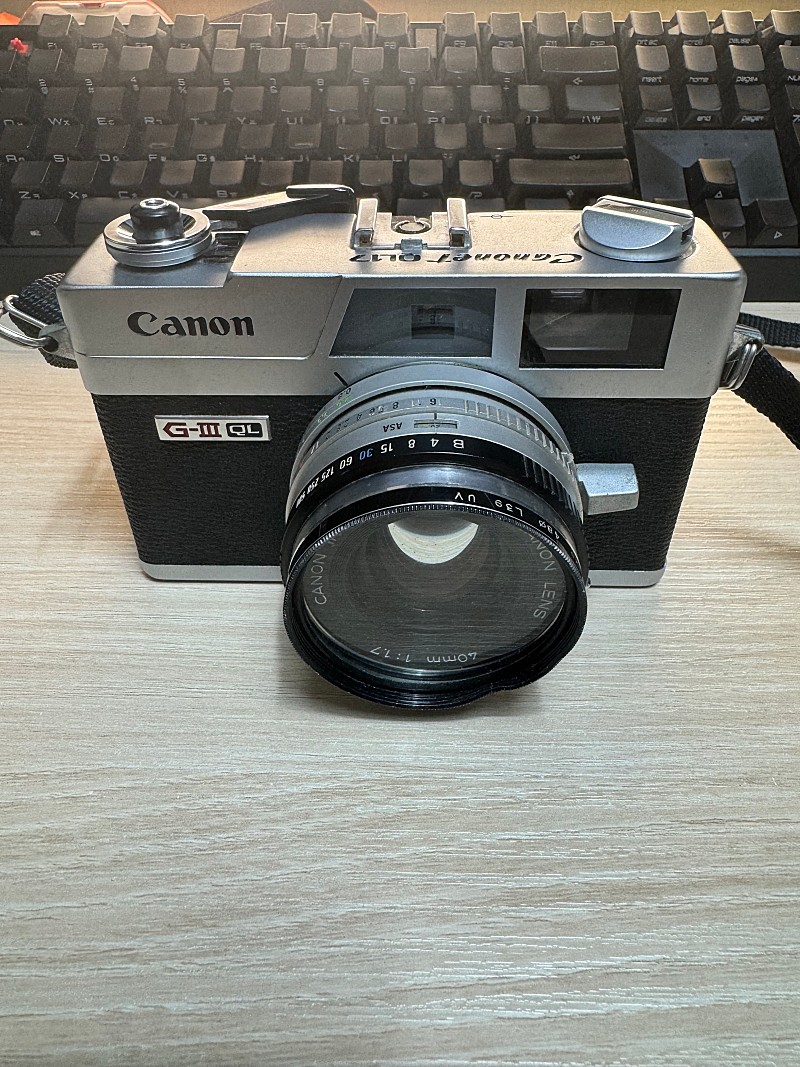 캐논 canonet ql17 수동 카메라