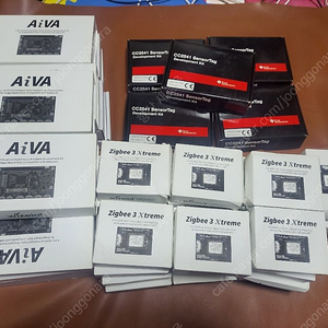 (일괄판매) wizeiot Aiva,zigbee 3 xtreme,cc2541 sensortag 등 팝니다.