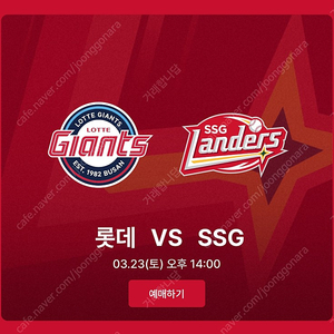 3월 23일 24일 ssg vs 롯데전 (토) (일) 양도