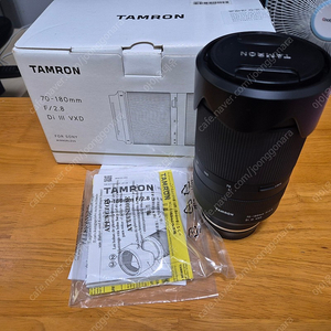 탐론 70-180 F2.8 판매합니다 (83만, 소니마운트, S급 풀박)