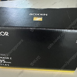 니콘 미러리스 Nikkor z35.8s 단렌즈 판매합니다.