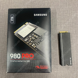 [대구] 삼성 정품 MVNe M.2 SSD 980PRO 2TB (방열판 포함)