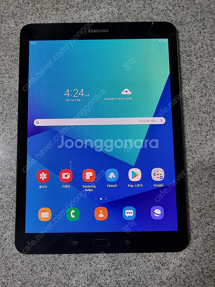 갤럭시탭S3 LTE (SM-T825) 팝니다--0