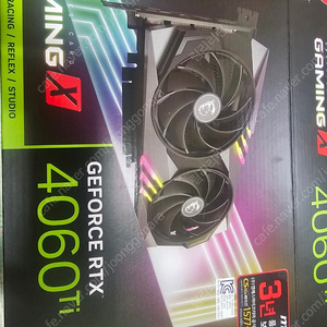 Msi 4060ti 16gb 트윈프로져 판매합니다.