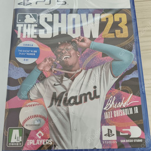 PS5 MLB THE SHOW 23 미개봉 팝니다.