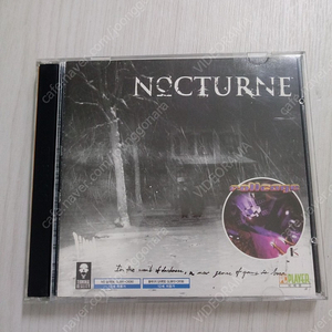 공포게임 PC게임 녹턴(Nocturne) PC PLAYER 부록 게임 CD