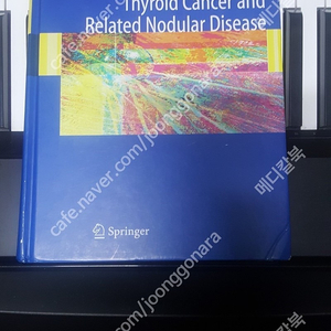 [의학도서,의학서적] Management of Thyroid Cancer and Related Nodular Disease(갑상선 책)판매합니다.