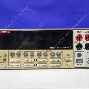 Keithley 키슬리 2420C 소스미터 2420-C 3A 중고소스미터 팝니다