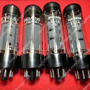 [TUBE] NOS급 SIEMENS EL34 페어