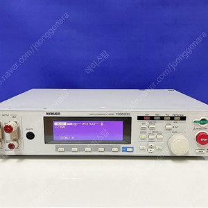중고계측기 TOS6200 기꾸수이 접지도통시험기 판매