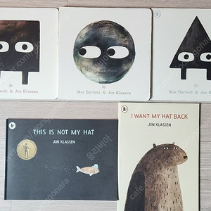 Jon Klassen 존 클라센 영어그림책 5권 25,000원, CD2매 포함 잠수네 J3