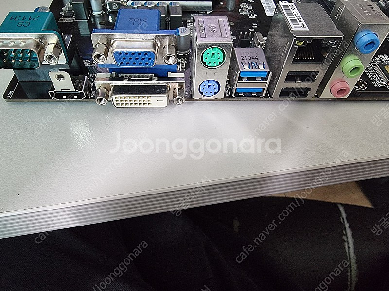 Ecs h410h6-m7 메인보드 팝니다 (h410m)--2