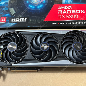 [보증기간 남음] 이엠텍 사파이어 SAPPHIRE 라데온 RX 6800 NITRO+ 팜니다.