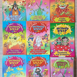 siriously silly 시리즈, stories 12권 + color 8권 CD포함 4만원, AR 4점대 유머 챕터북, 잠수네 J4, J5 시리어슬리 실리