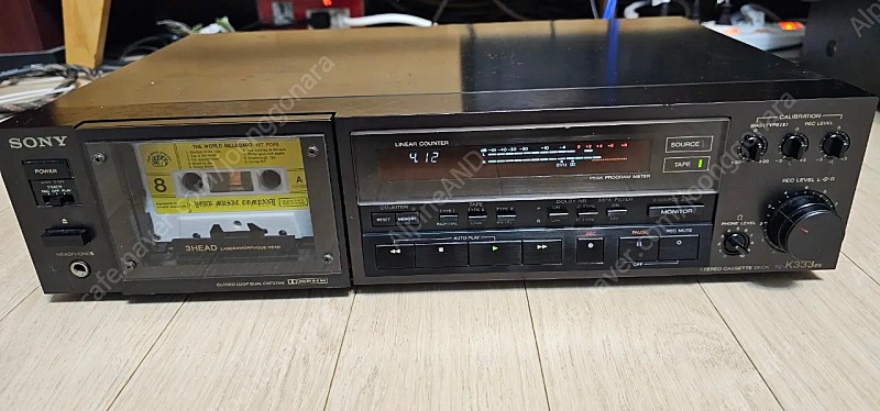 sony tc k333es 3헤드 소니 카세트데크 분양합니다.