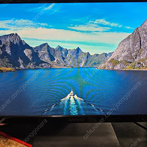 피벗(회전) 가능한 LED 24인치 X2400EW 모니터 팝니다