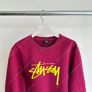 스투시 stussy 로고 여성 스웻셔츠