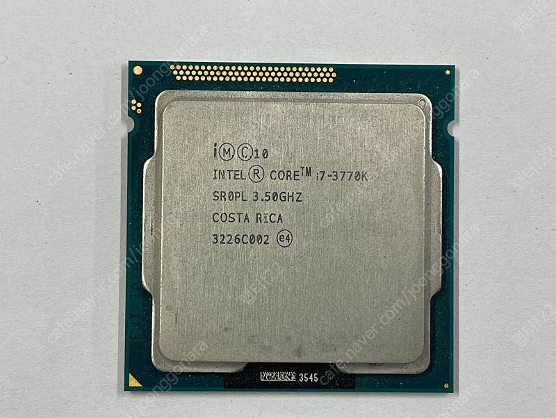 인텔 i7-3770K CPU 판매합니다