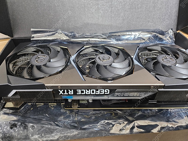 MSI RTX 3080ti 슈프림 팔거나 3070+@로 교환원해요.