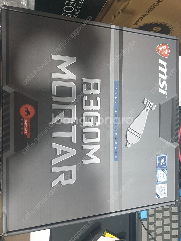 MSI B360M 박격포 메인보드 (미개봉 새제품)--0