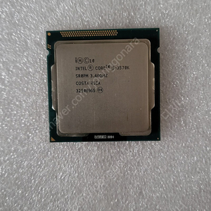 인텔 i5 3570K 단품 쿨러X 운포1.6