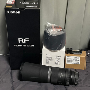 캐논 rf 800mm f11 팝니다