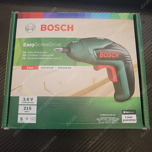 가정용 전동드릴 보쉬 이지 스크류 드라이버 3.6V BOSCH EasyScrewDrive 새제품