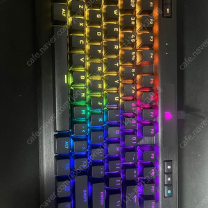 커세어 k70 rgb tkl 적축 판매합니다